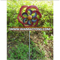 Metal Garden & Outdoor Sixfold Petal Wind Spinner