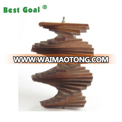 Garden Ornament wooden wind spinner for garden decor